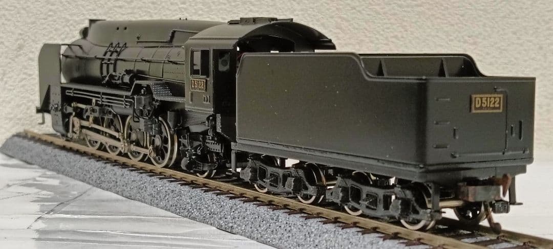 HOゲージ 天賞堂 アダチ Ｄ51全流蒸気機関車、カンモーター、メンテナンス済