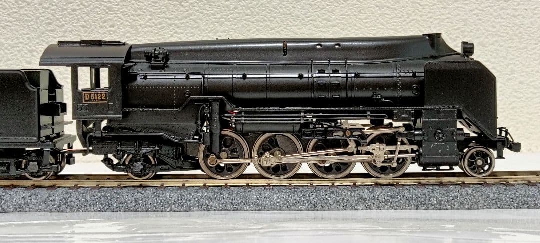 HOゲージ 天賞堂 アダチ Ｄ51全流蒸気機関車、カンモーター、メンテナンス済