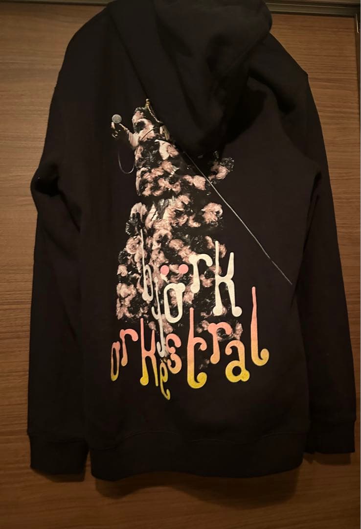 bjork ビョーク　orchestral ツアー　フーディー パーカー新品