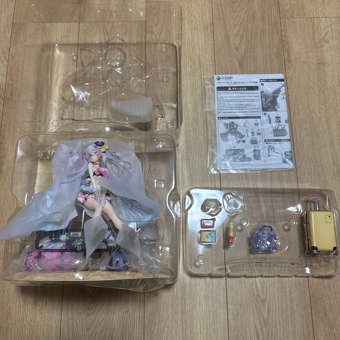ブルーアーカイブ アズサ(水着) 1/7 完成品フィギュア エレガント【開封品】