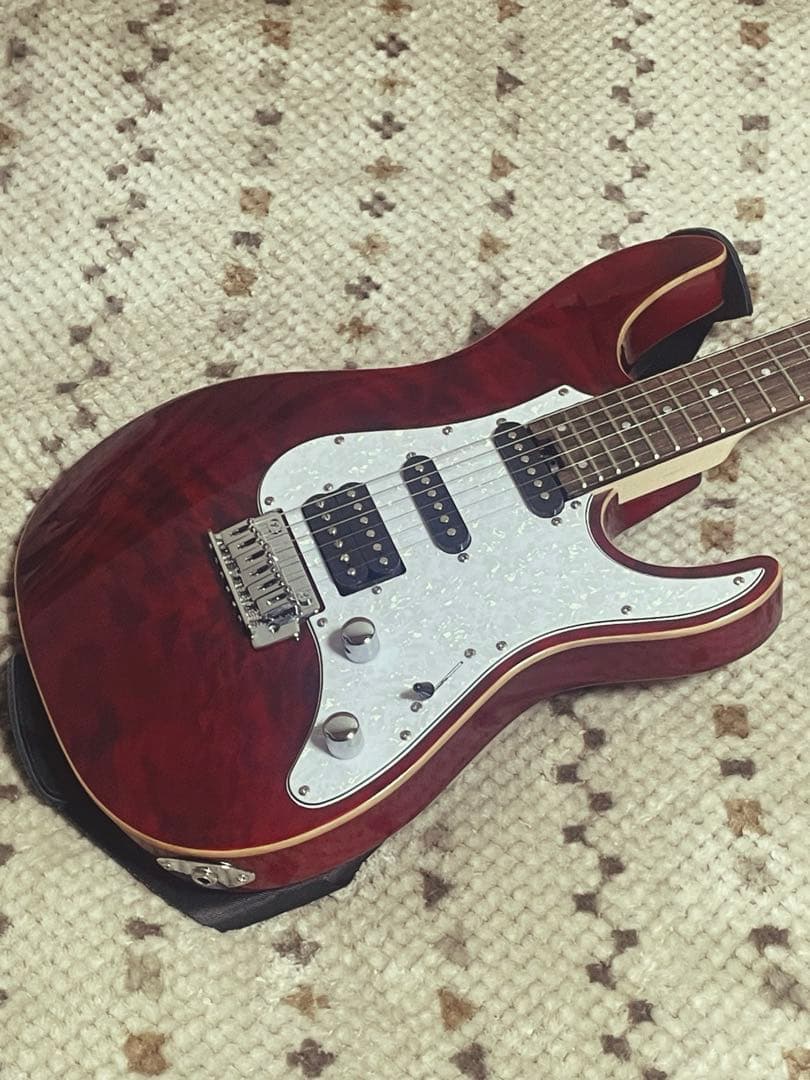 Grass Roots エレキギター レッド