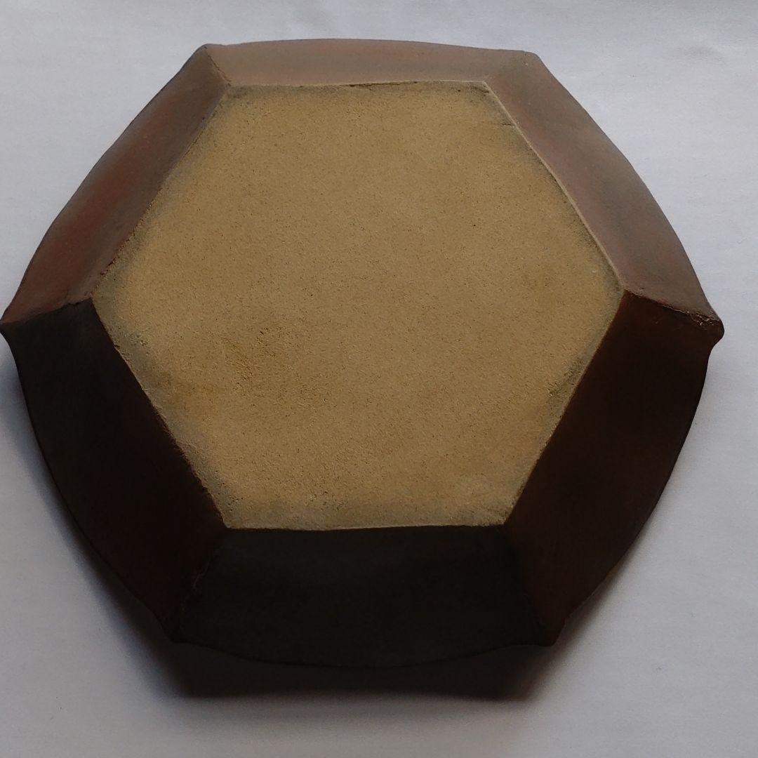 益子　作家　【島田緋陶志】　菓子鉢皿　茶道具