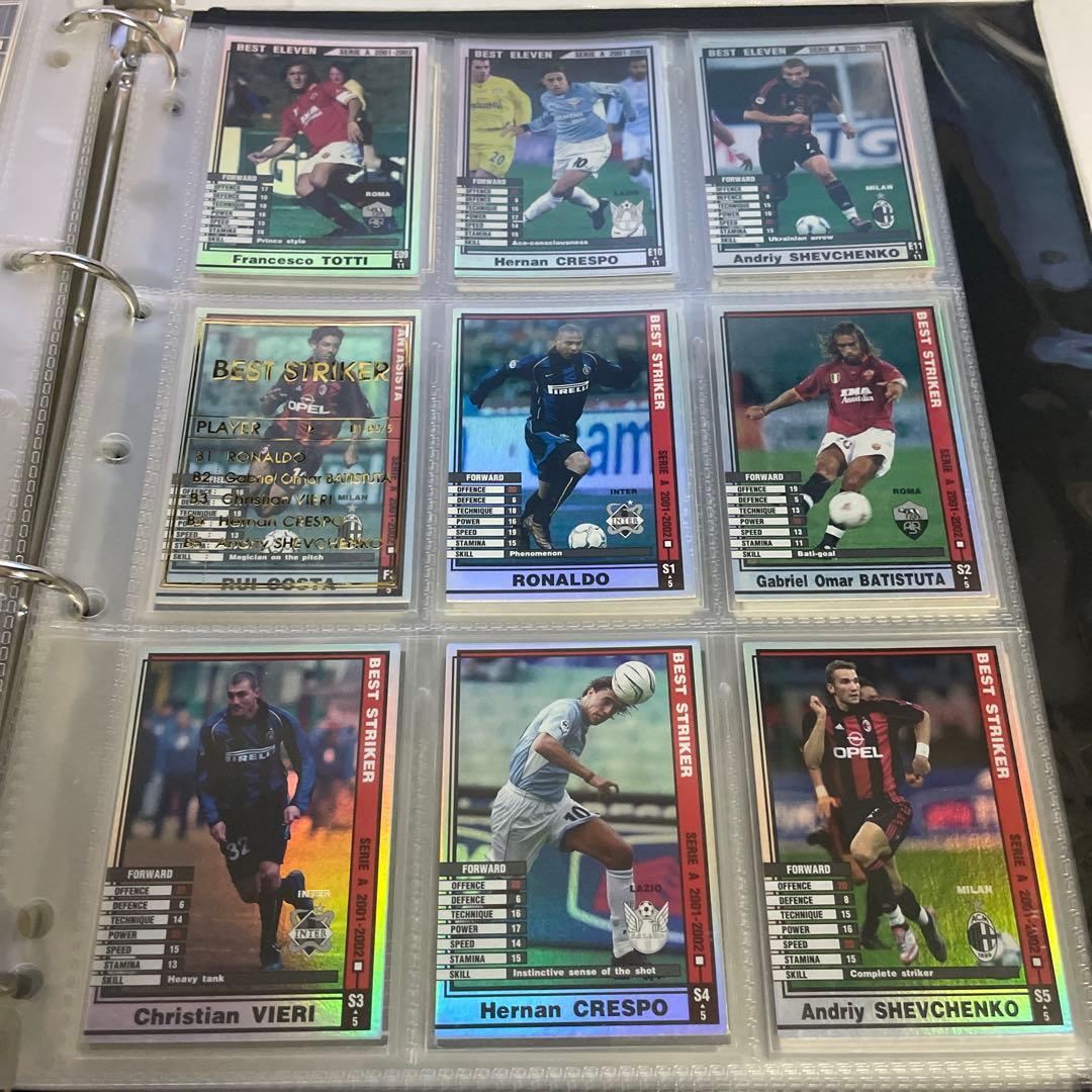 wccf footista 2001-2002 フルコンプ　バインダー