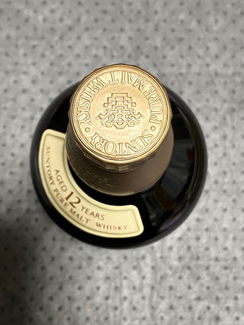 古酒 山崎 12年 ピュアモルト ウイスキー 750ml 未開封