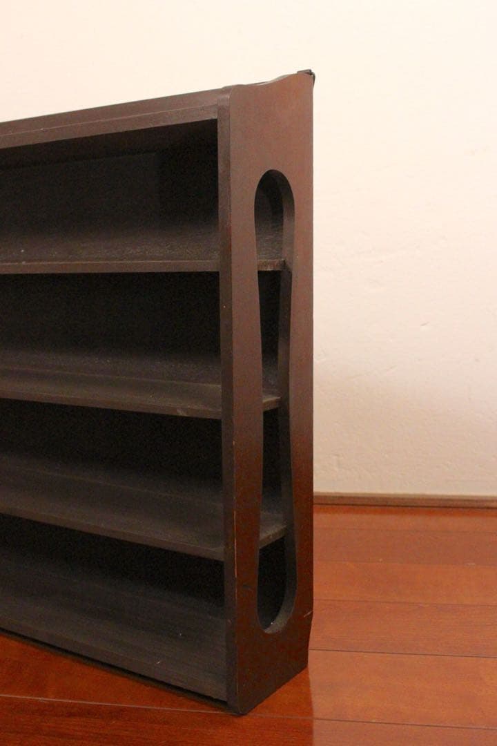 No5230 ヴィンテージ　木製吊り棚　高さ42×横幅101.5cm 送料無料