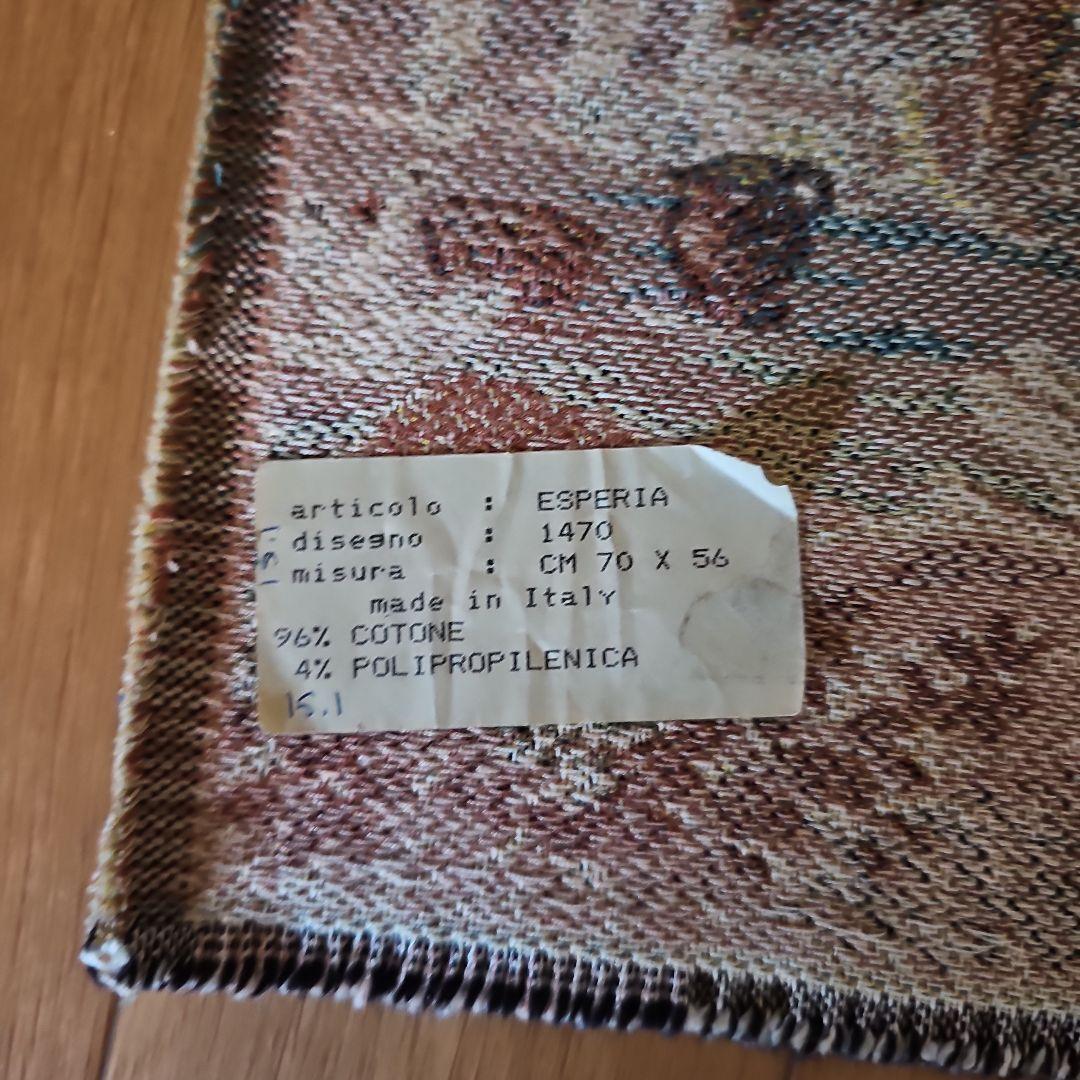 イタリア タペストリー ジャガード織り