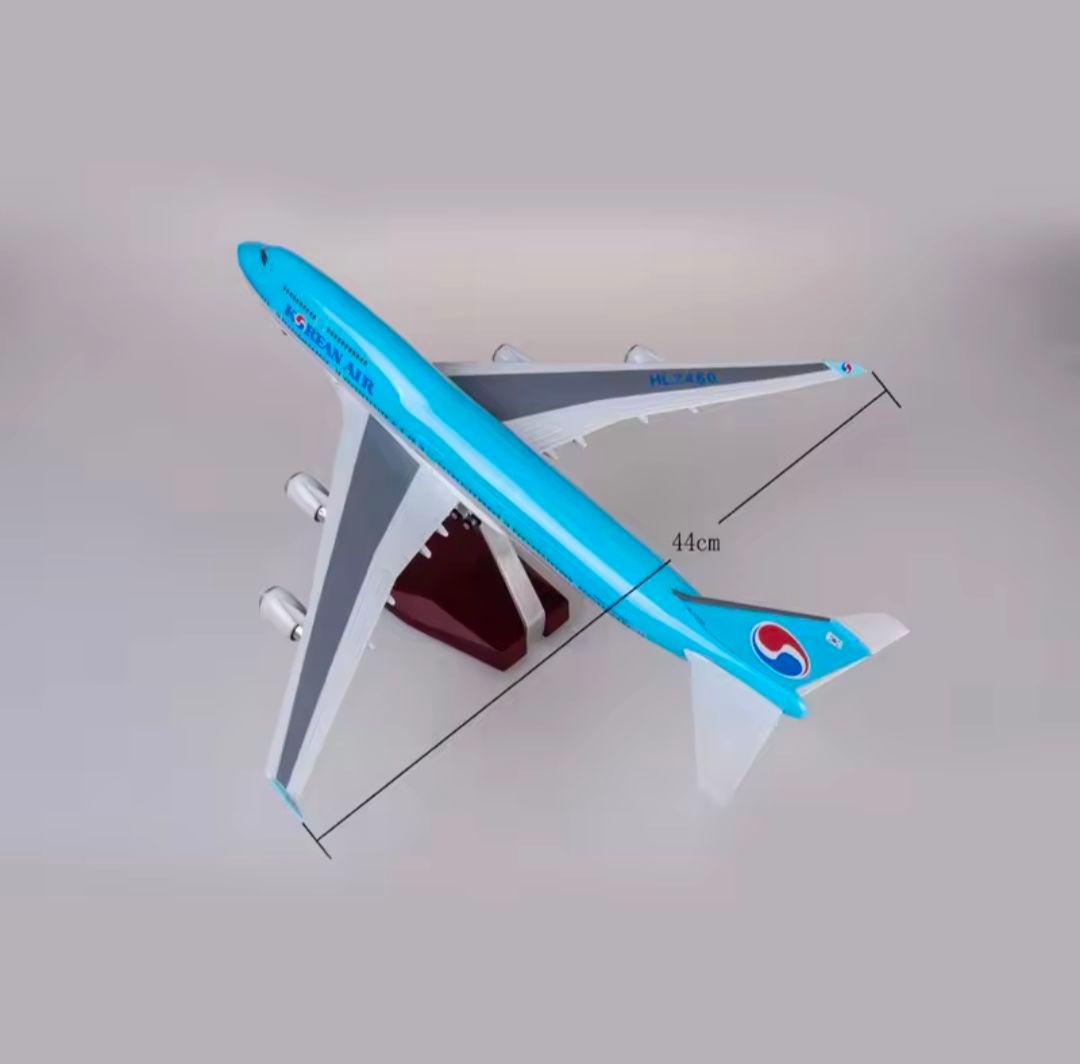 大韓航空 エアバス A380 1/160 大型サイズ LED照明点灯