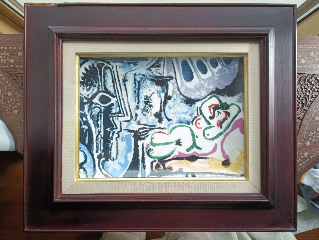 ピカソ陶板画　ART CERAMIC PLATE FOR COLLECTOR