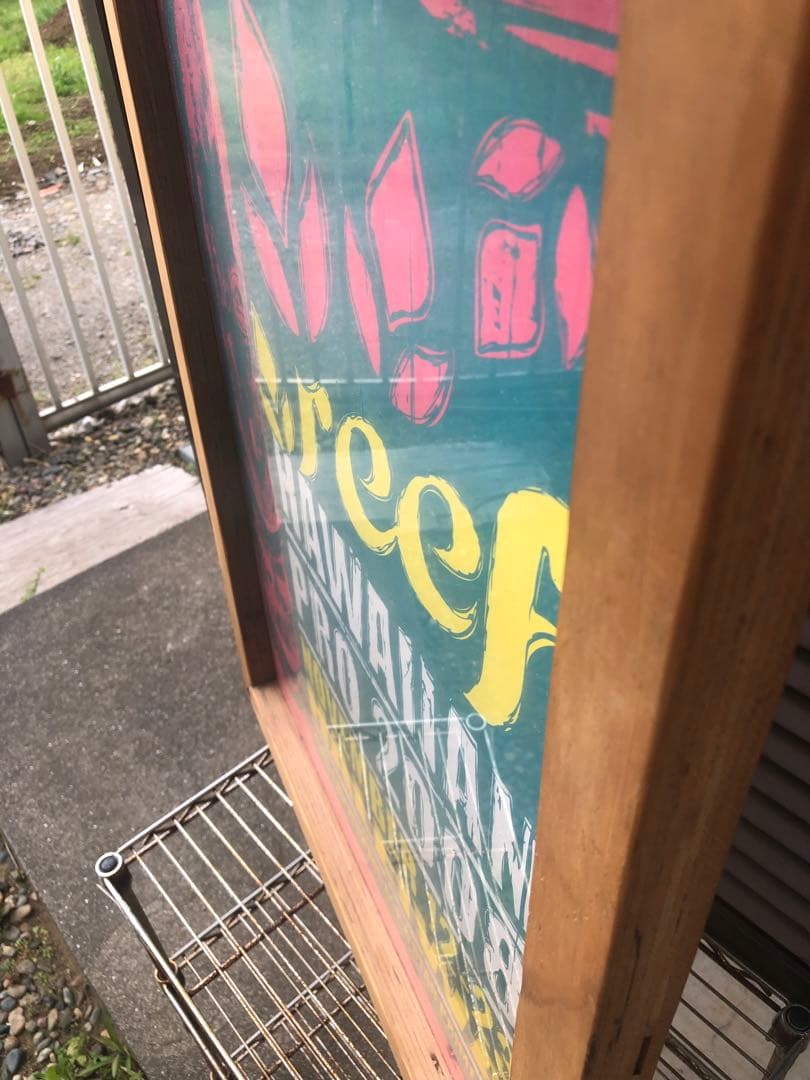 サーフィン ポスター reef HAWAIIAN PRO 2008