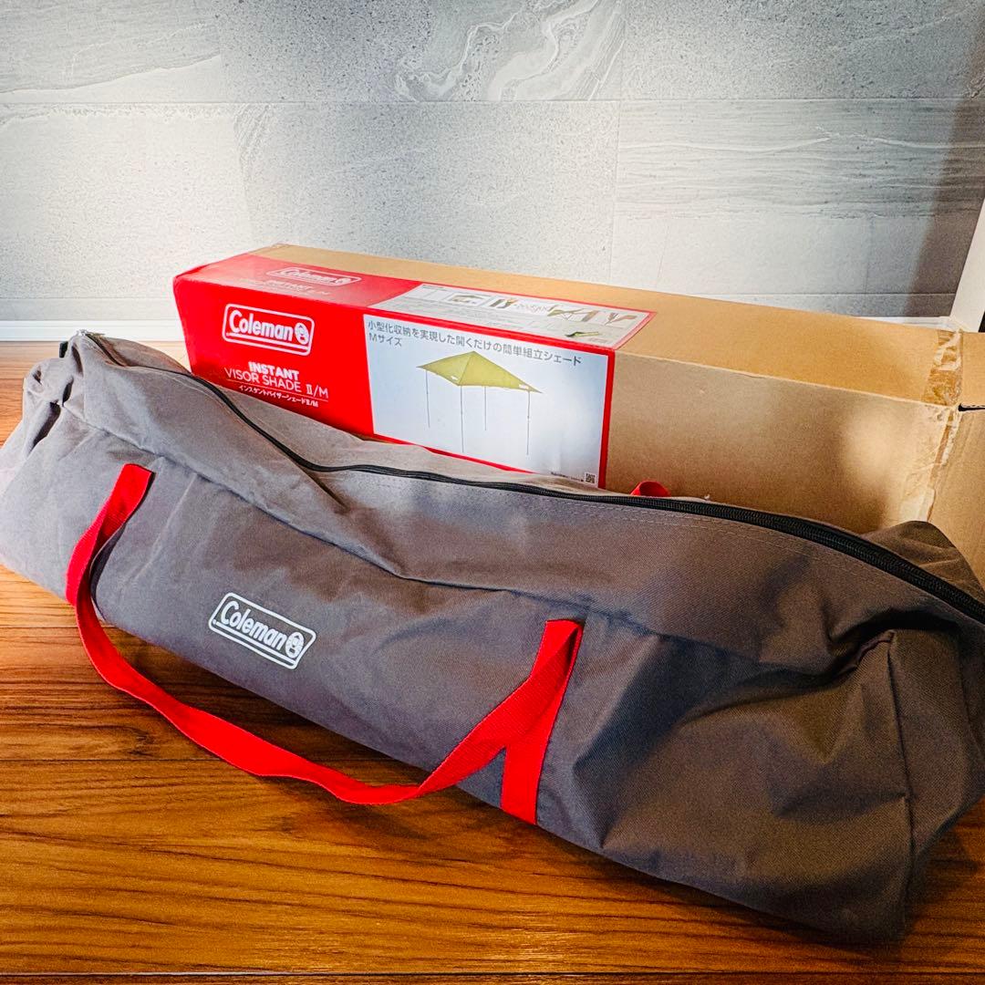 Coleman インスタントバイザーシェードⅡ Mサイズ　オリーブ　オプション付