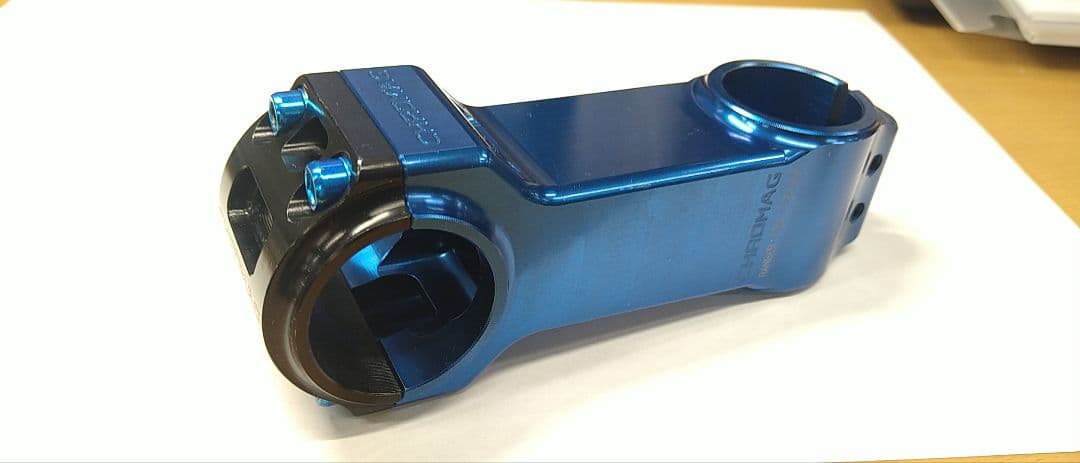 mini1803　CHROMAG RANGER ステム ブルー100mm