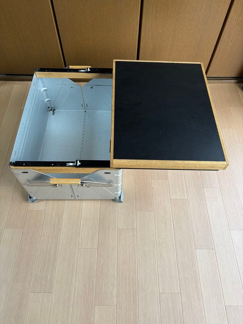 川崎クラフト シェルコン50 シェルフコンテナ スライド バタフライ 天板