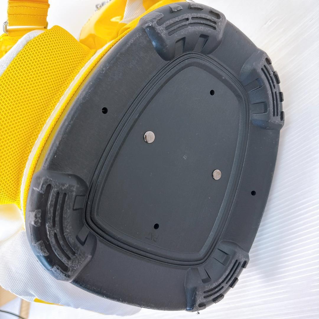 archvio　2021年　キャディバッグ　イエロー　9型／アルチビオ　ドット柄