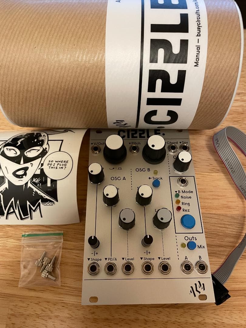 【美品】ALM Busy Cizzle　modular モジュラーシンセ