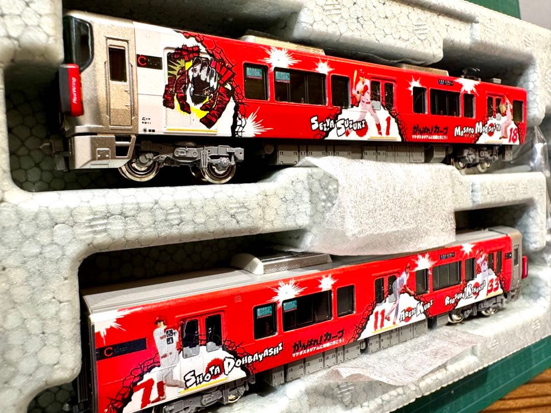 227系　カープラッピング　広島　227系0番台　KATO レッドウイング