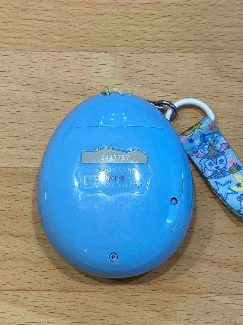 【動作確認済み】たまごっちみーつ ブルー ハート柄 説明書付きBANDAI