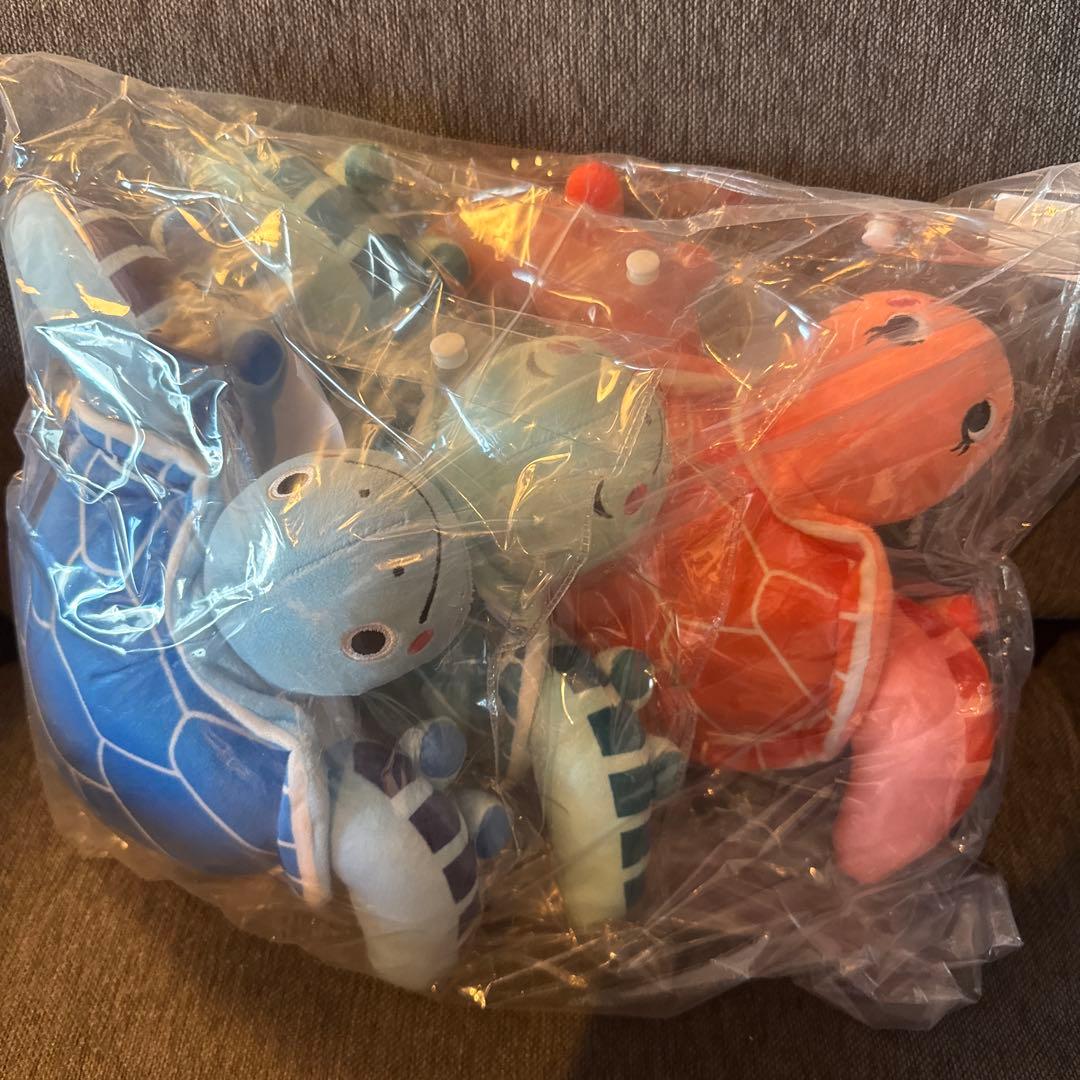 【新品未使用】ANA フライングホヌ ぬいぐるみ3匹セット