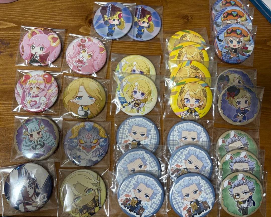 コンパス 缶バッジ