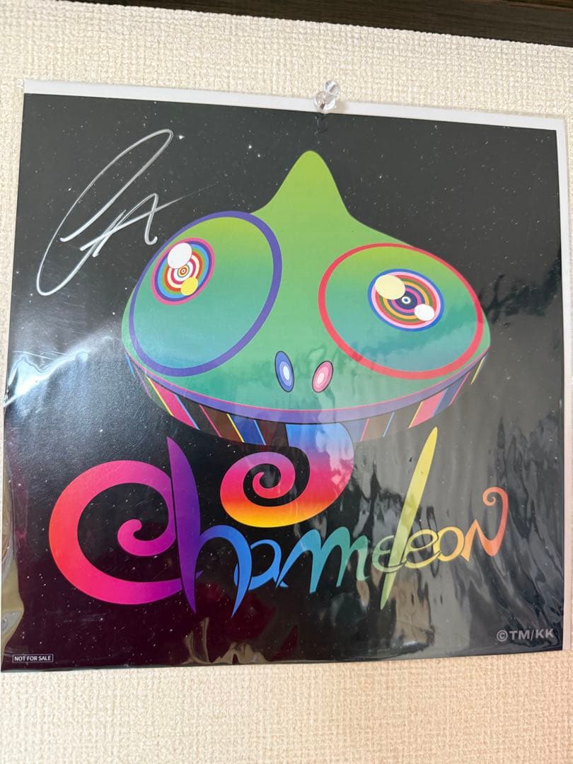 セカオワ　fukaseサイン入りカメレオンポスター