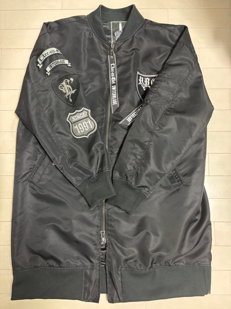 SWITCHBLADE×ラルク LONG AVIATOR JACKET （L）