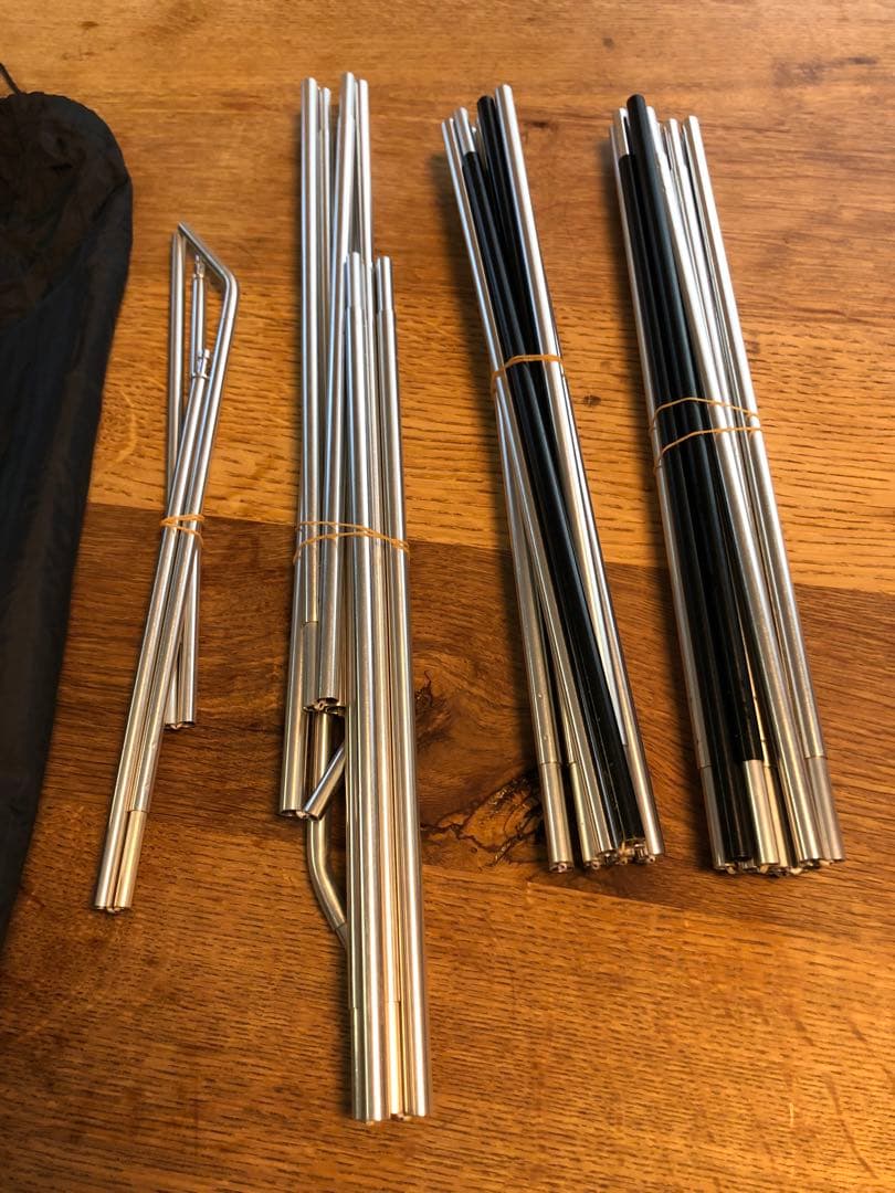 Coleman(コールマン) アルミポールセット LX シルバー ‎ 中古品