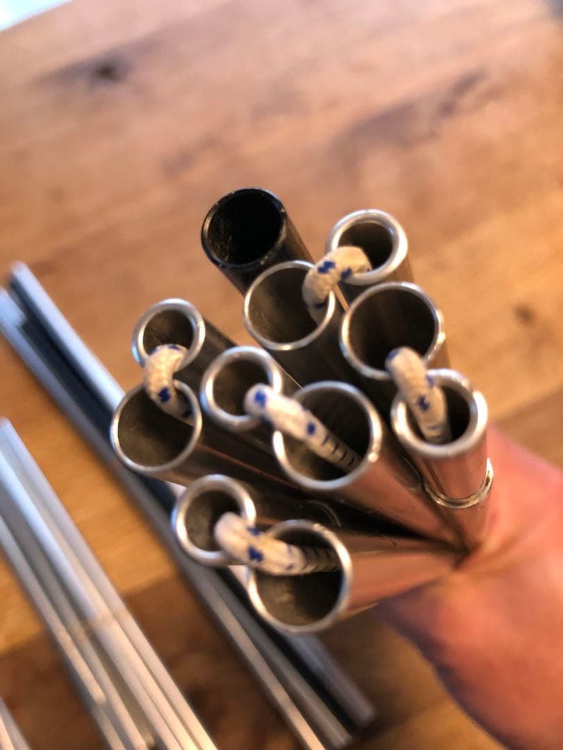 Coleman(コールマン) アルミポールセット LX シルバー ‎ 中古品