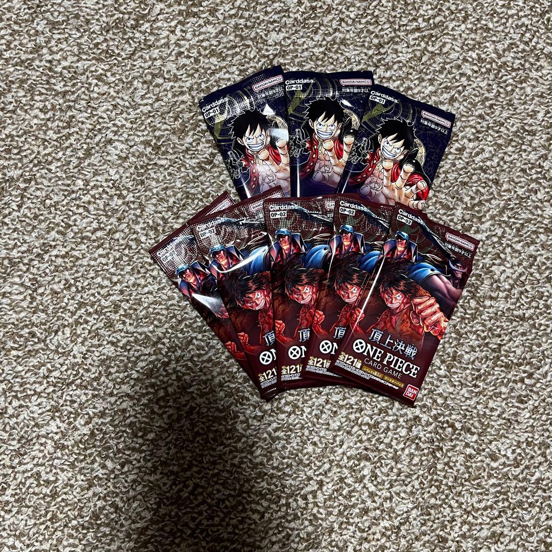 1弾〜2弾 ワンピースカード 引退まとめ売り