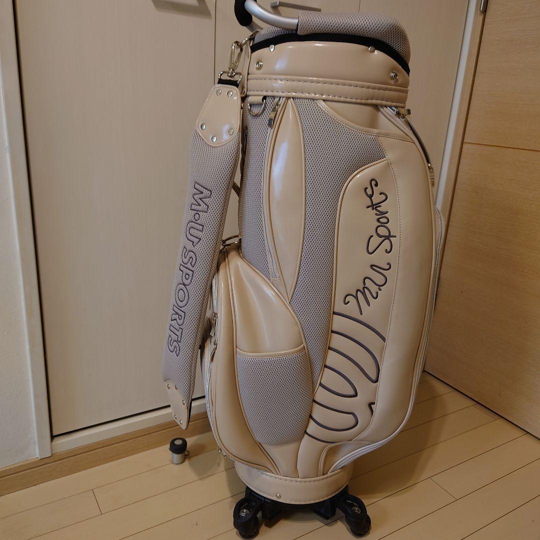 新品　МUSPORTS　キャディバッグ　定価8万円程　都内購入　正規品