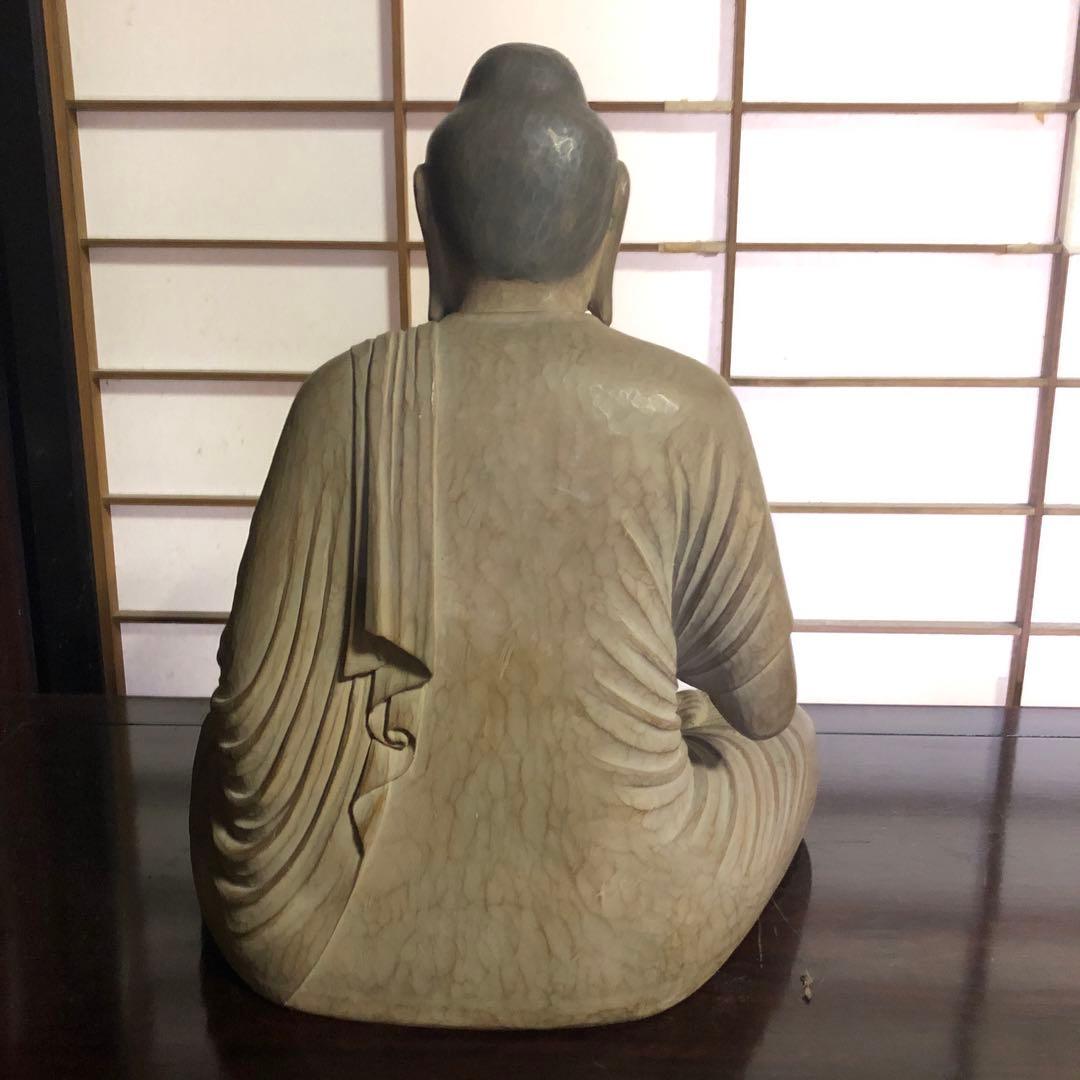 蔵の中にあった貞観様式の坐像仏