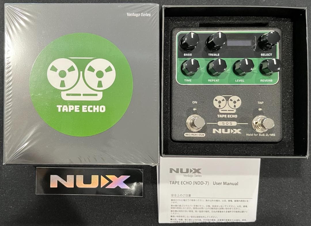 新品同様美品！NUX/ニューエックス TAPE ECHO/テープエコー