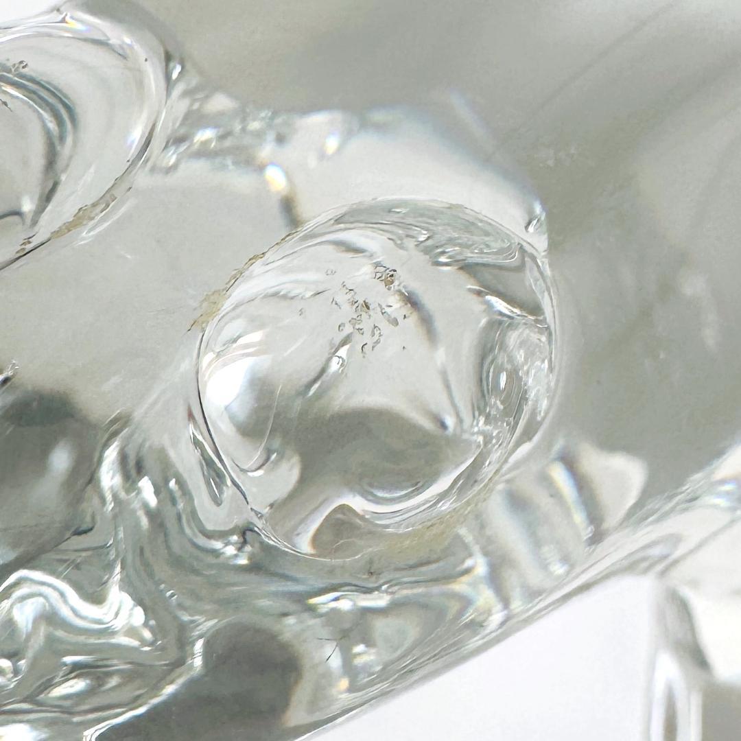 【バカラ】動物 カエル 蛙 置物 インテリア★美品★幸運