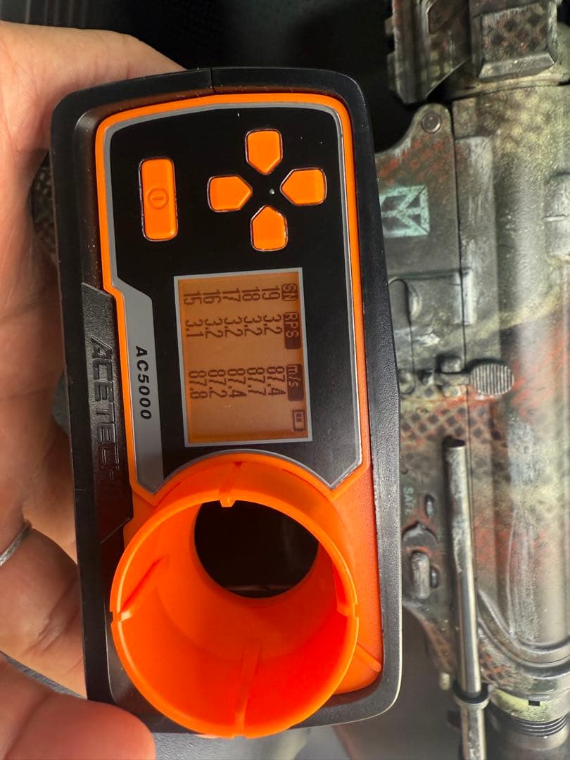 マルイ　M4パトリオットHC 迷彩電動ガン スコープ付き マガジン2本