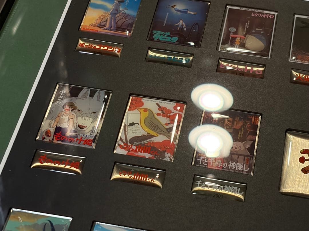 ジブリ映画 ポスターピンバッジ フルセット ジブリパーク