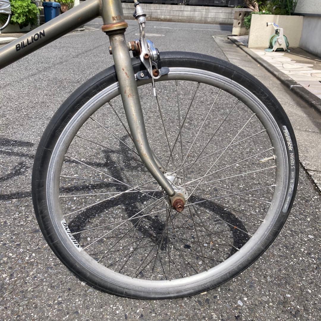 直接引取のみBILLION ミニベロ シルバー