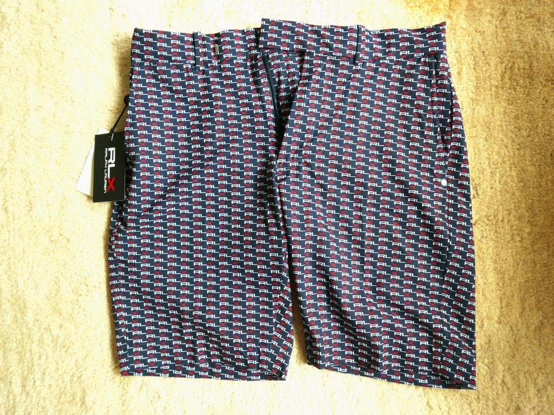 RLX ロゴパターン ショートパンツ ネイビー