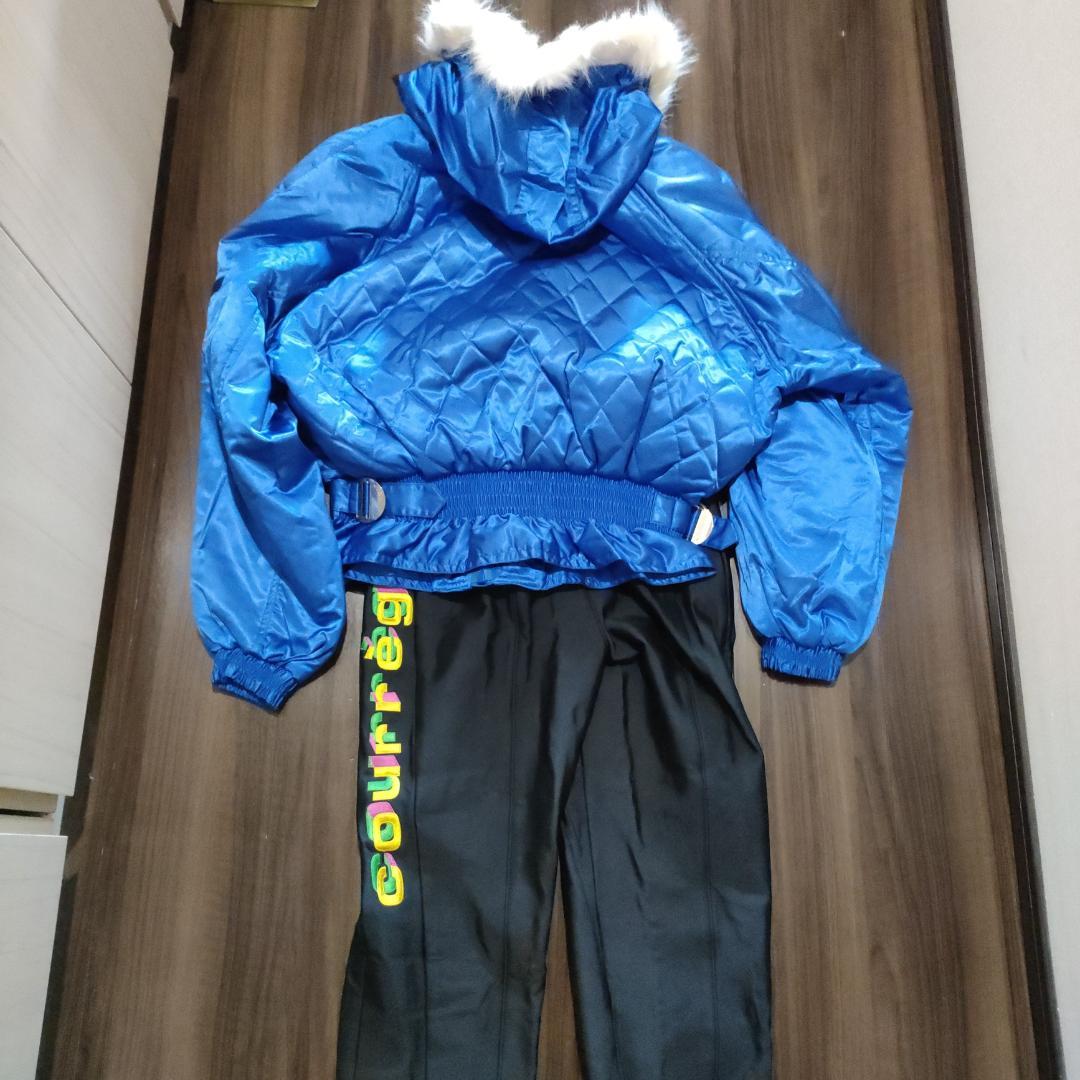 Courreges クレージュ スキーウェア ビンテージ 上下セット