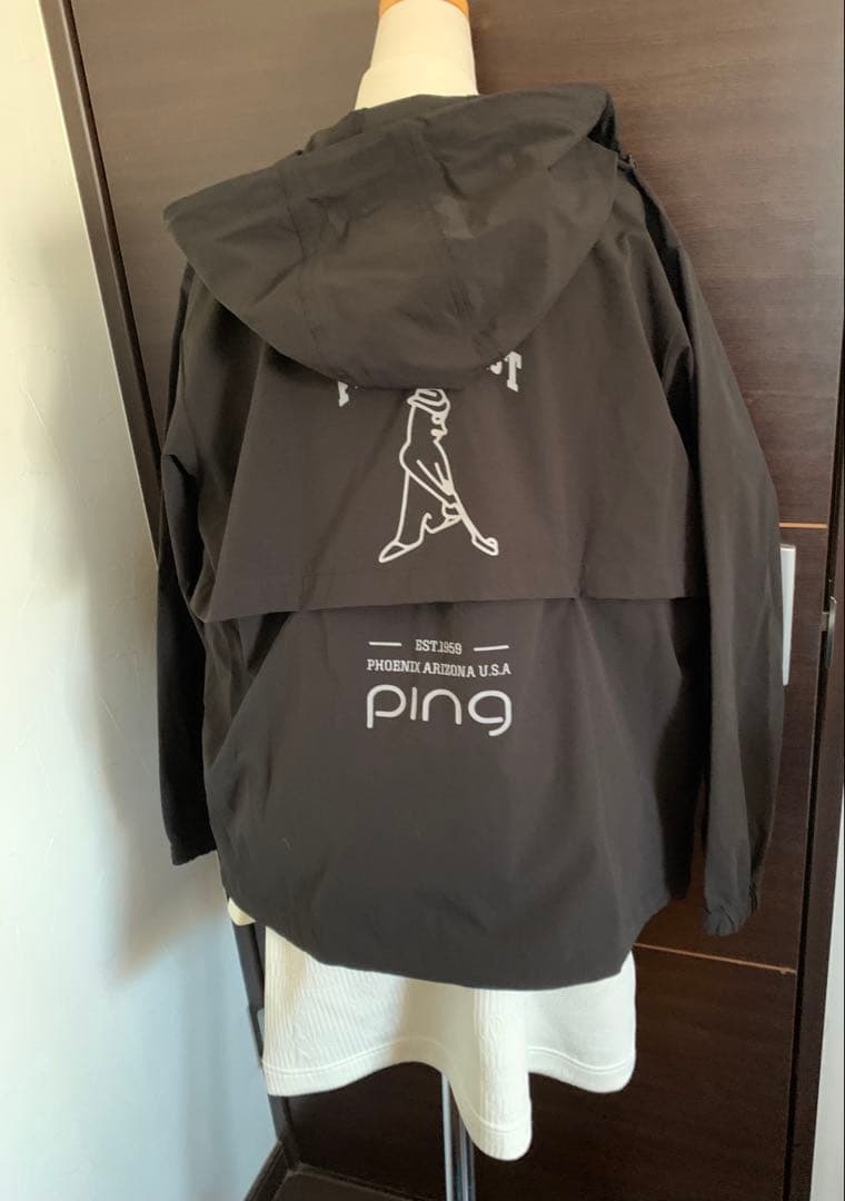 【新品未使用】ping フード付きジャケット レディース L 定価16500円