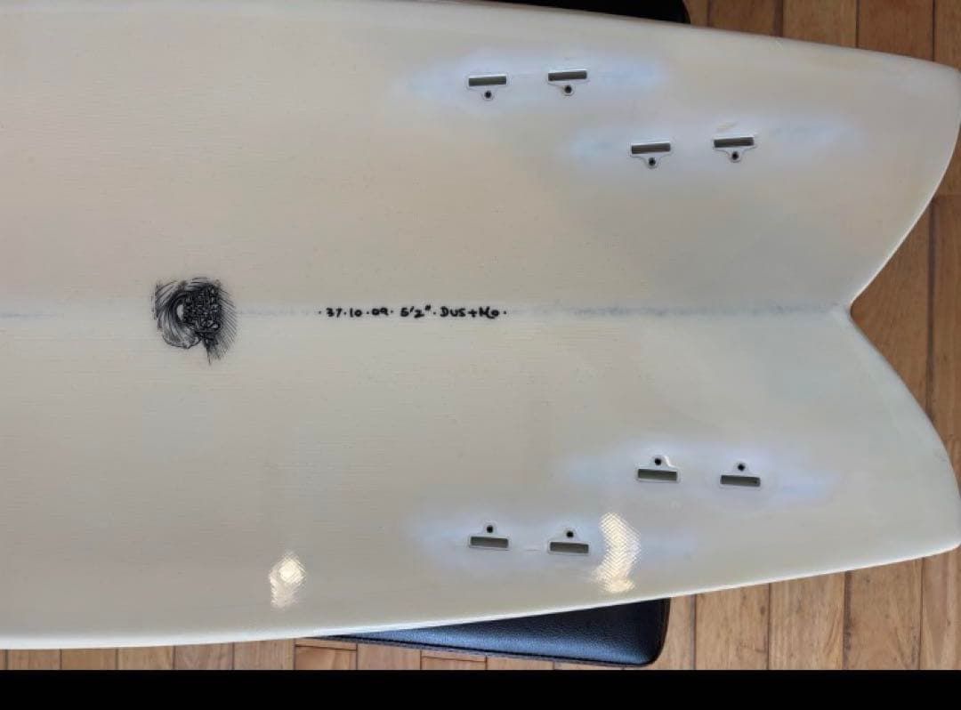 サーフィン・ボディボード DVS Nano Fish 5'2\"