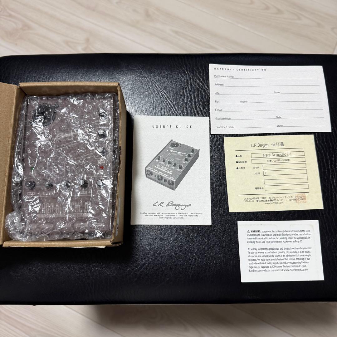 【よ】L.R.Baggs Para Acoustic D.I. 国内正規品