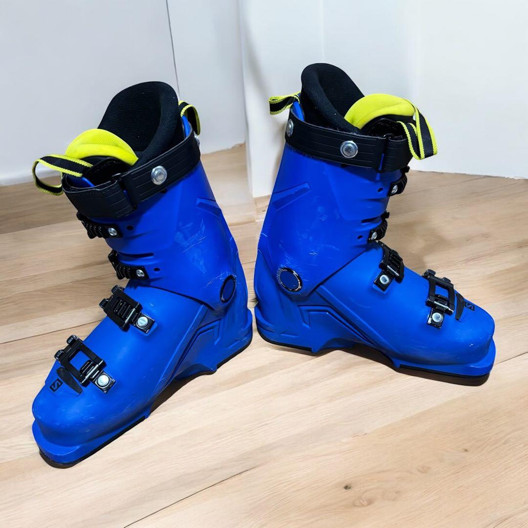 良品✨サロモン S/RACE65 22.5cm ジュニア上位モデル スキーブーツ