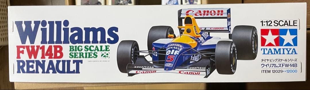 価格改定！Williams FW14B 1/12 スケール TAMIYA
