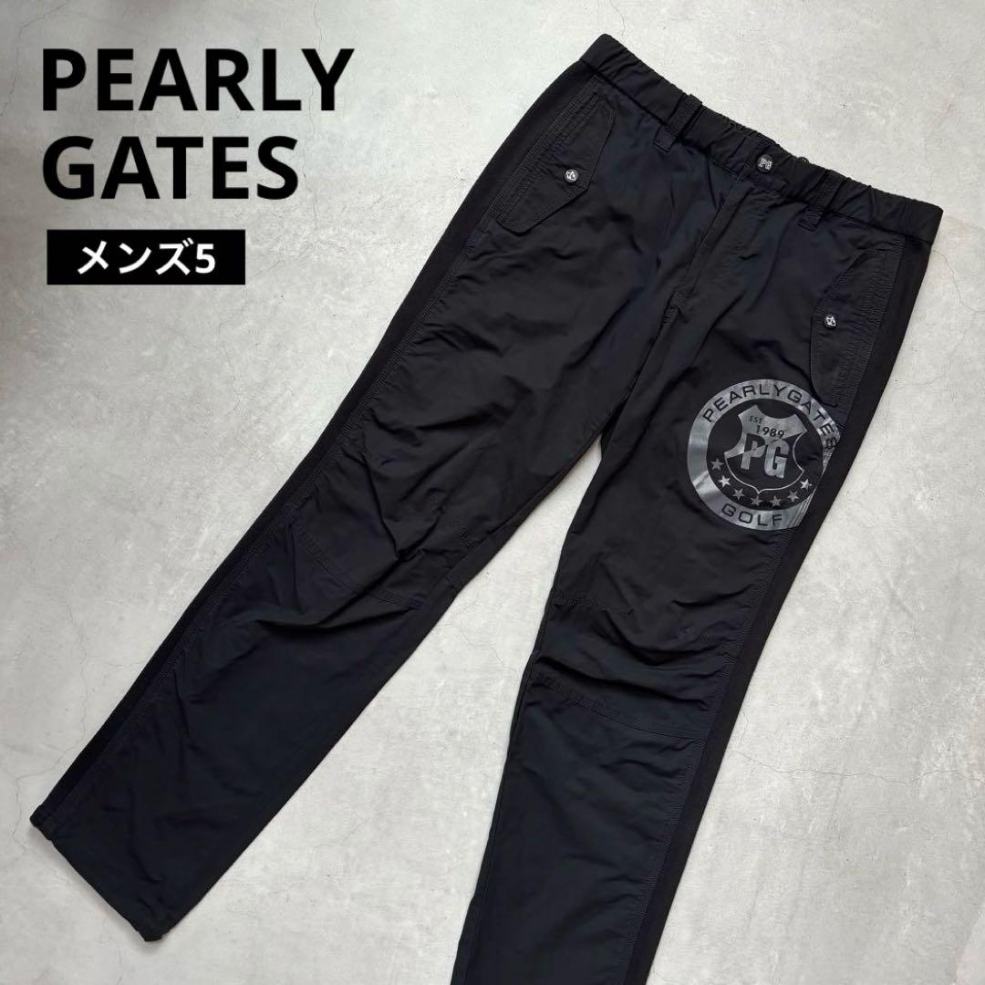 PEARLY GATES パーリーゲイツ ロングパンツ サイドリブ ロゴ刺繍 5