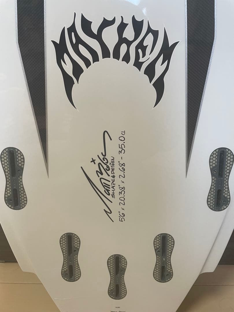 PLACEBO MAYHEM ショートボード 5'6\" プレセボ