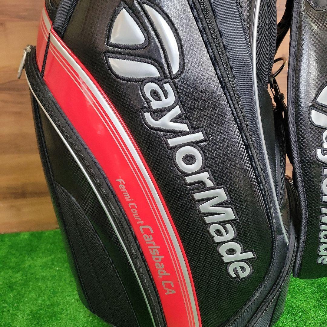 TaylorMade テーラーメイド ゴルフキャディバッグ ブラック 9.5型