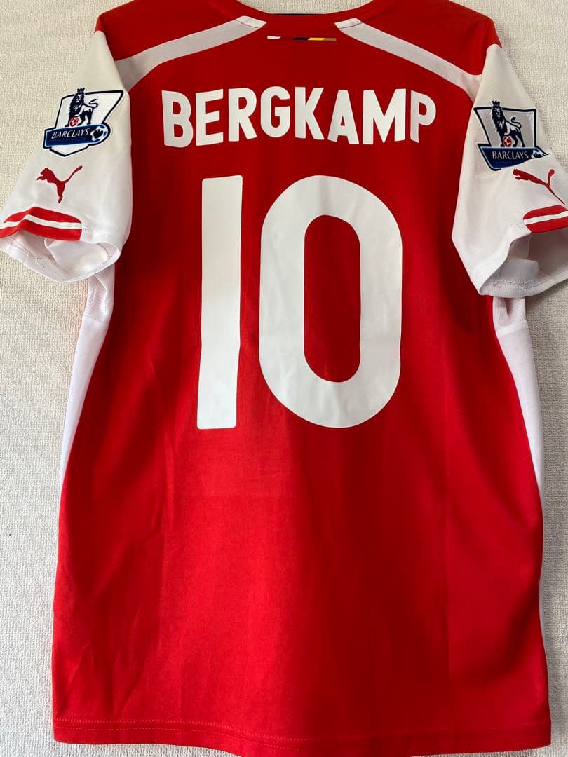 【激レア正規品】　ベルカンプ　ユニフォーム　アーセナル　銅像記念ユニフォーム