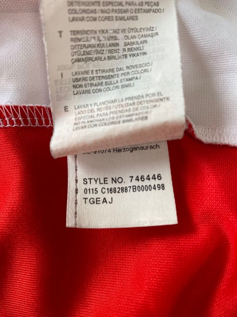 【激レア正規品】　ベルカンプ　ユニフォーム　アーセナル　銅像記念ユニフォーム