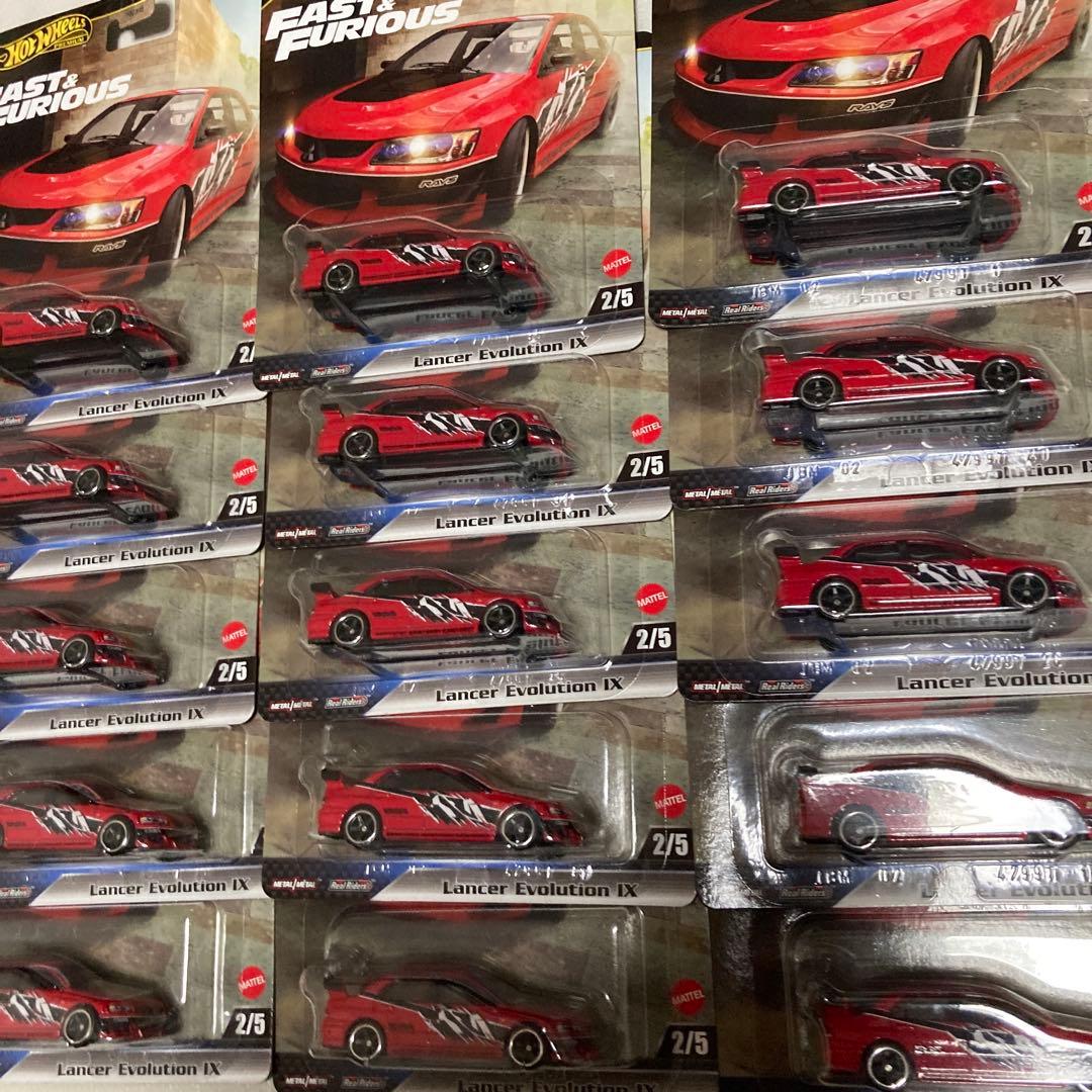 ホットウィール ワイルドスピード ランサー エボリューション 14台