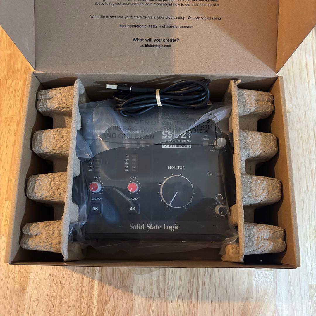 SSL2MKⅡ USBオーディオインターフェース