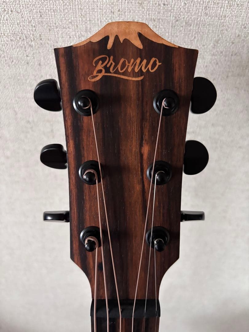 トップ単板 オールマホガニー　Bromo BAT1M ドレッドサイズ