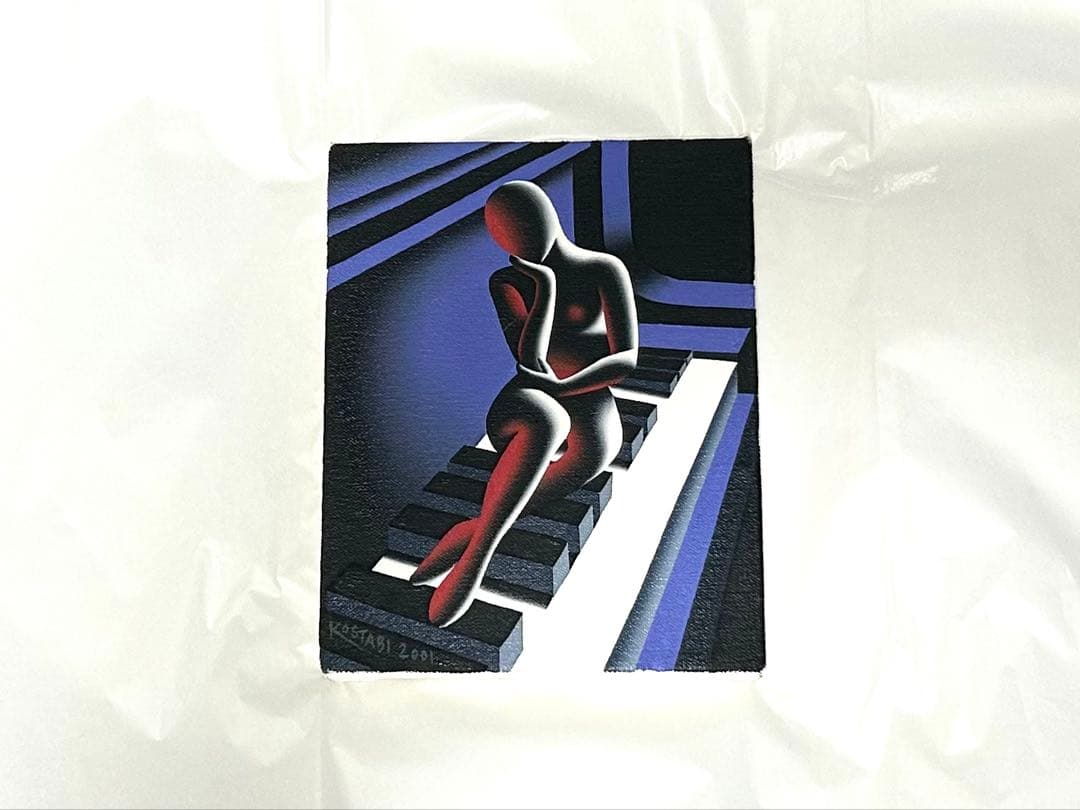 ☆マークコスタビ MARK KOSTABI 2001年 アクリル画１点物☆